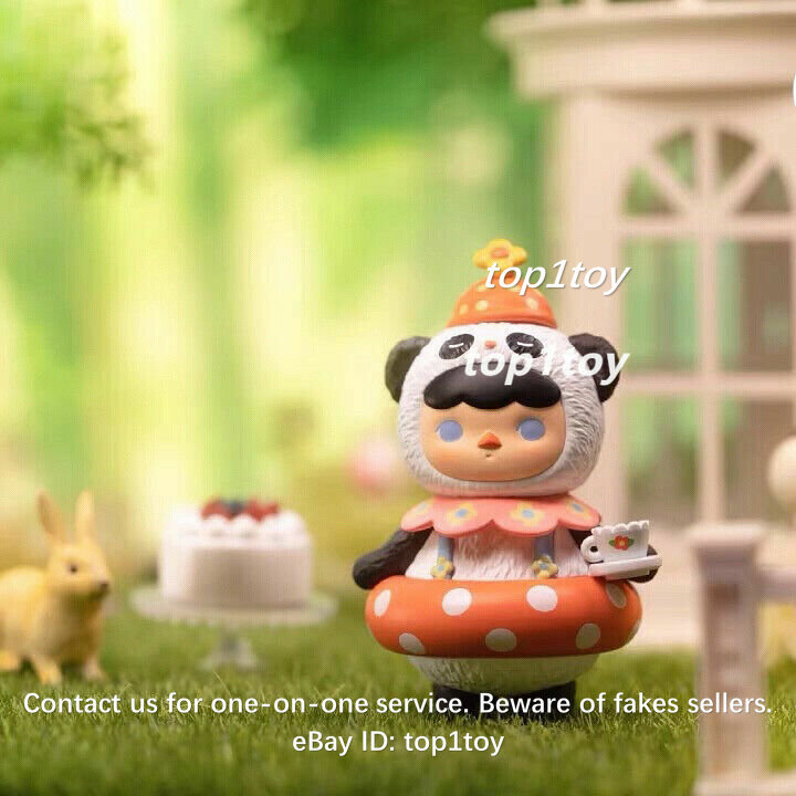 POP MART x PUCKY Animal Tea Party Panda Baby Mini Figure | eBay