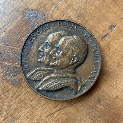 JOHANNES XXIII PAVLVS VI PONT.MAX ITALY VATICAN Medallion / Coin