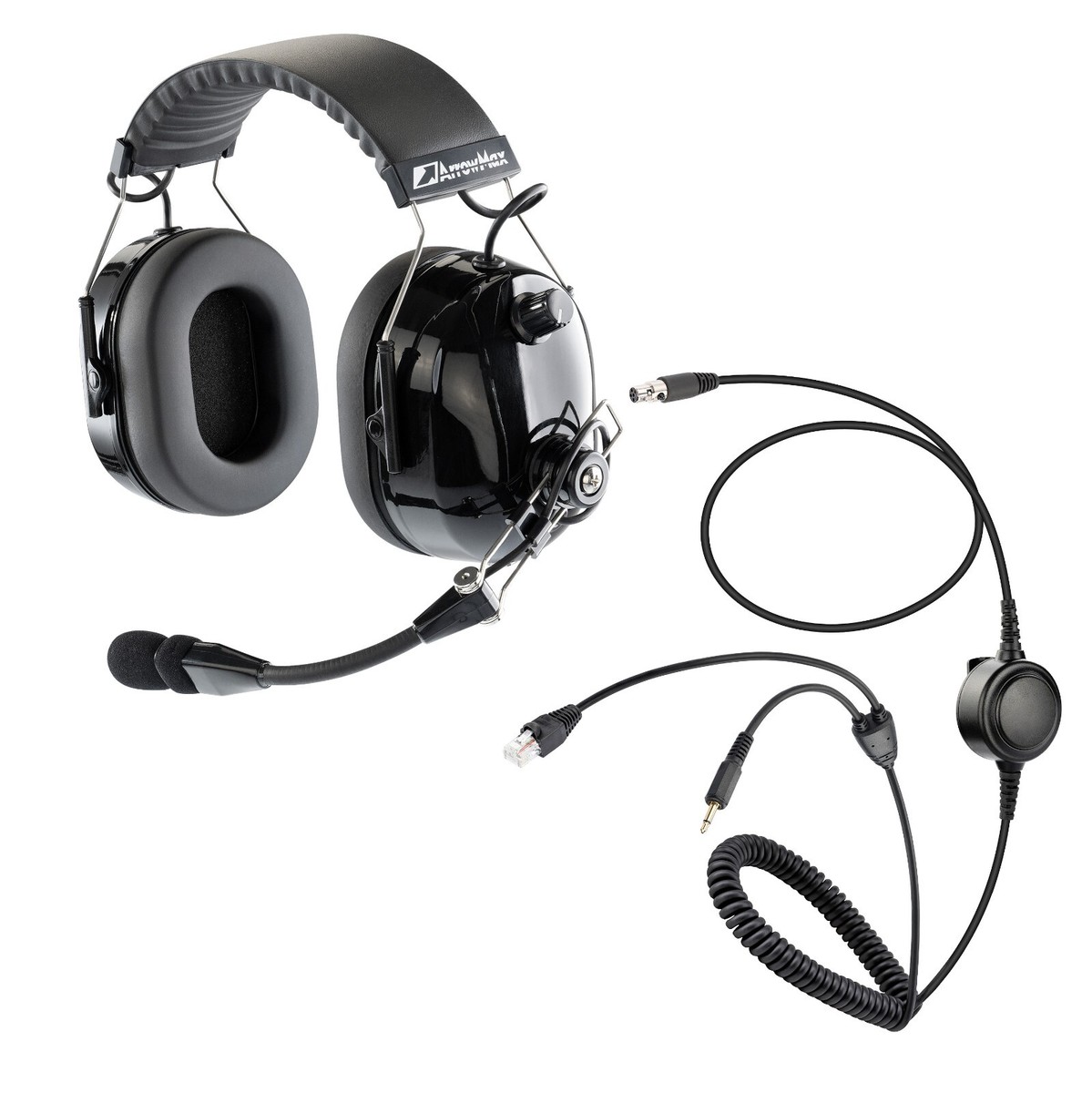 Arrowmax 8PIN Noise Cancelling Headset for Kenwood RJ45 TM-261A TM
