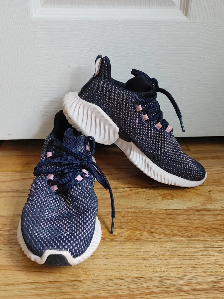 Adidas Women s 6 Alphabounce Instinct Legend Sneakers Blue Pink
