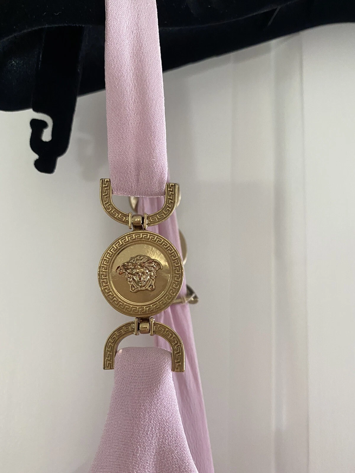 Abito couture rosa Versace taglia UK 10 indossato una volta