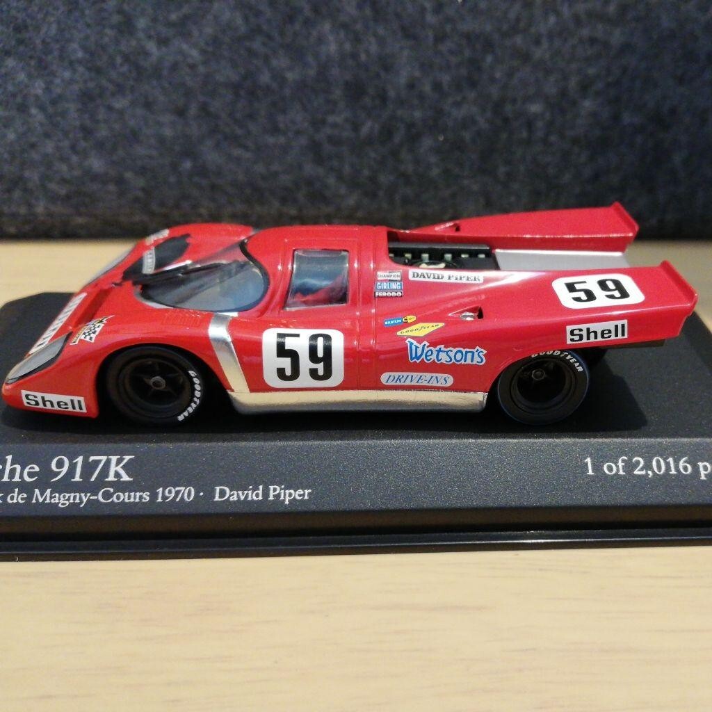 1/43 MINICHAMPS Porsche 917K 1970 GP de Many Cours #59 Red w