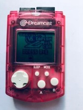 SEGA Dreamcast Clear Passion Pink Visual Memory Unit VMU US Seller Used