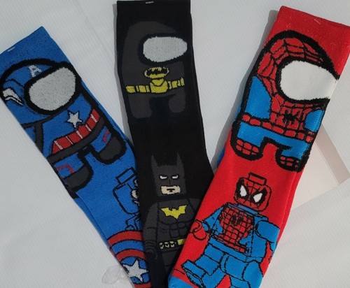Anime thigh high socks. Among Us/ Lego 