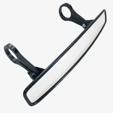 50 Caliber Racing 15" Curved Rear View Wide Mirror with 2" Clamps RZR800 1000 XP