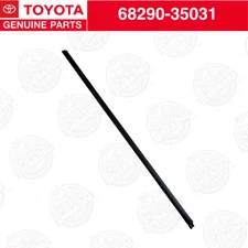 TOYOTA GENUINE 03-09 4RUNNER OUTER BACKDOOR DOOR GLASS WEATHERSTRIP 68290-35031