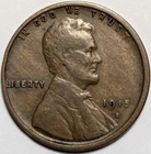 1915 s lincoln wheat cent penny 1c - free shipping
