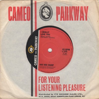 Dee Dee Sharp I Really Love You  Cameo Parkway C.375 Soul Northern Motown