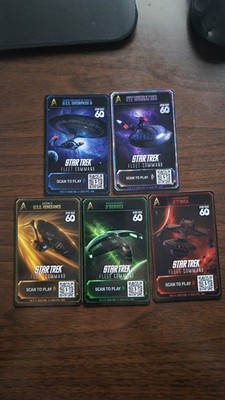 2026 San Diego Comic Con Star Trek Hotel Key Card Full Set