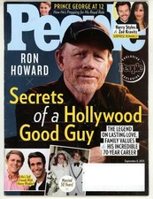 PEOPLE Magazine - September 8th, 2025 with Ron Howard on the cover
