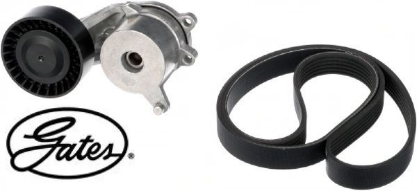 Gates K016PK1218XS Keilrippenriemensatz Keilriemen Satz Keilriemensatz-image
