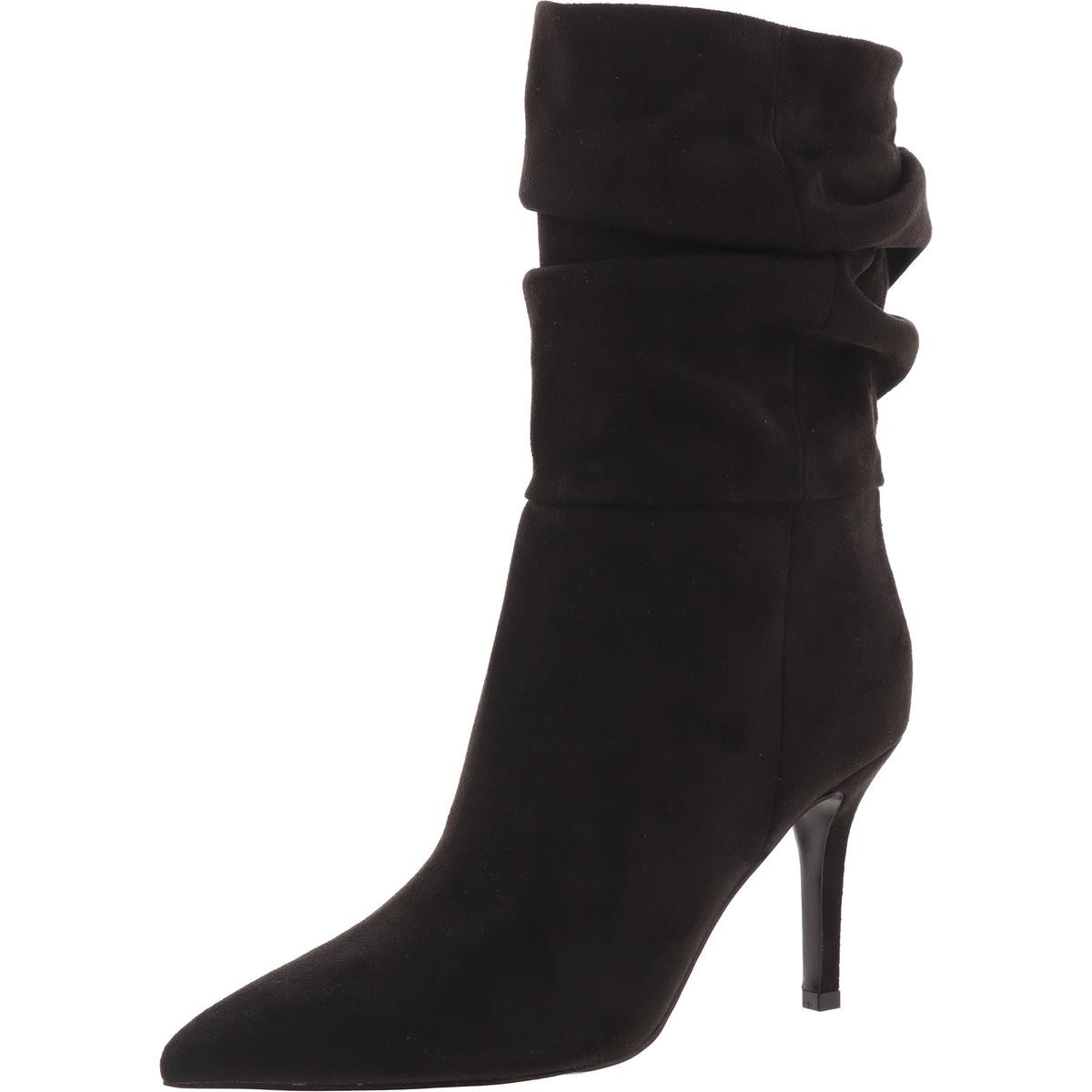 Женские ботинки Nine West Slouch 2 черного цвета до середины икры размер 65 B M BHFO 3015 7390₽