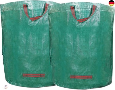 WUNDERGARDEN 2 x 272 L Garden Waste, Leaves, Green Cuttings, Plant Waste,
