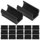  50 Stück U-förmige Stuhlbeinkappen: 19 mm Möbelfußschutz, rutschfeste