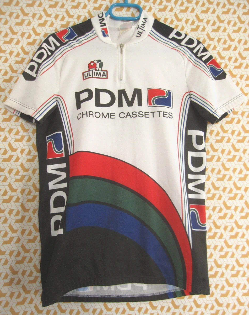 Maillot Vélo Vintage Ultima - PDM Chrome Cassettes - Manches Courtes Taille XL