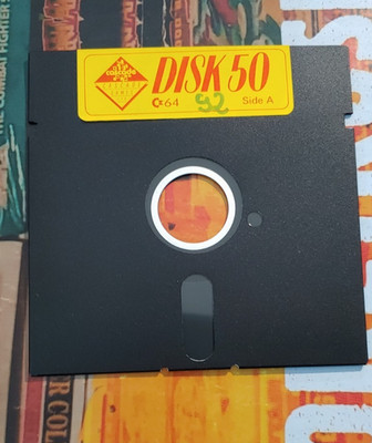 Disk 50 (Cascade Games 1986) Commodore C64 (Diskette) works 8-bit