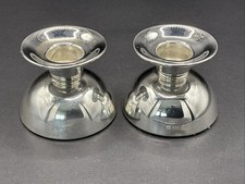 1 Paar Kerzenleuchter  * 835 Silber * Zwergkerzenleuchter Jacob Grimminger