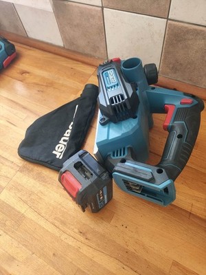 Erbauer Hobel Akku EHP18-Li 18V Brushless 4Ah Akku Beschreibung lesen 