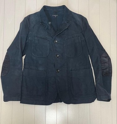 Bedford Jacket in Uniform Serge by Engineered Garments