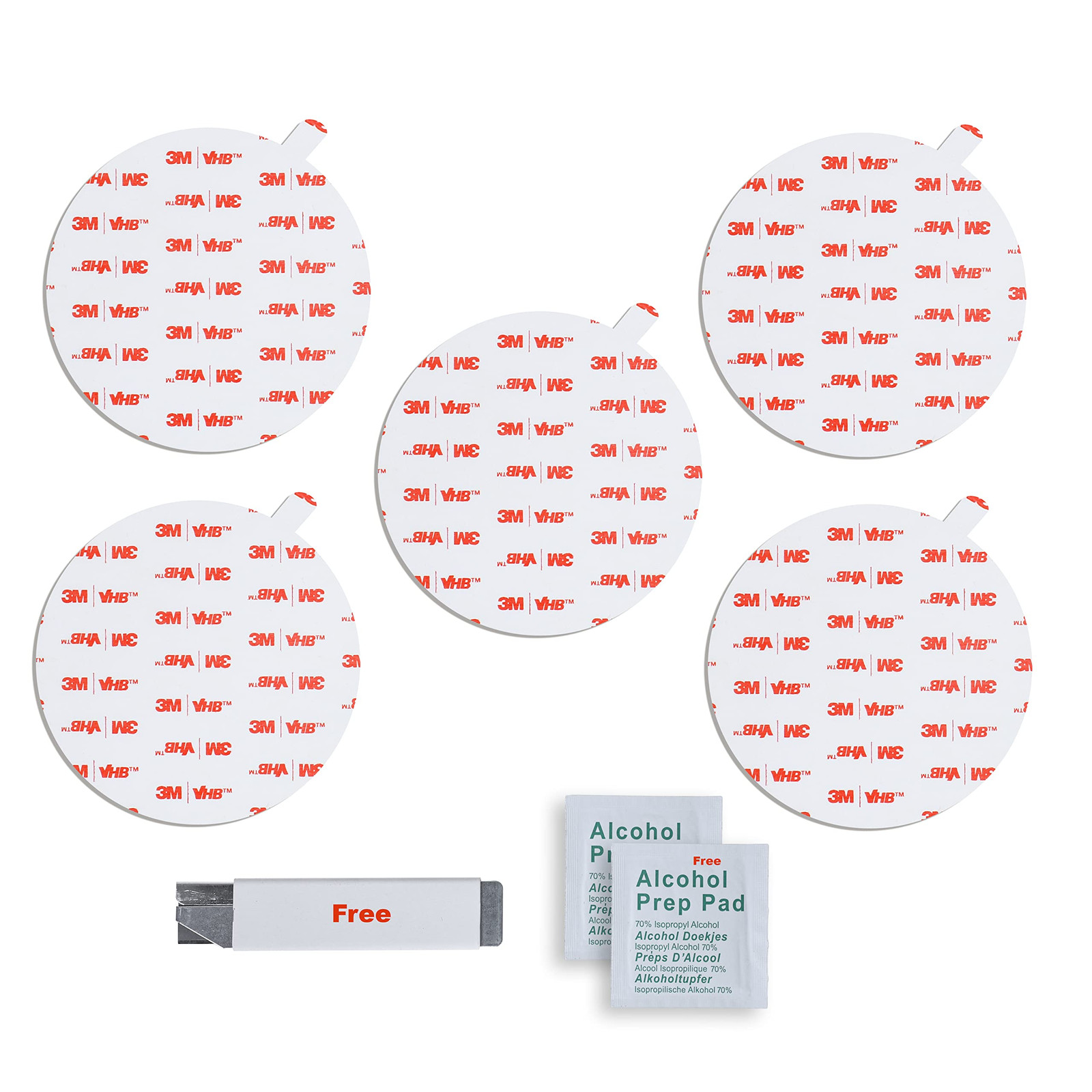 INDIAN STORE 24 3 M 4950 VHB Doppelseitiges Klebeband, Klebepads, extra (W3x)