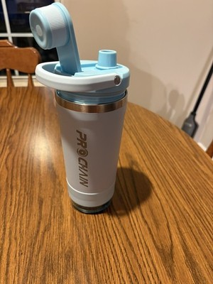 Insulated Stainless Steel Shaker Bottle, Metal Shaker Cup for Protein Shakes ...