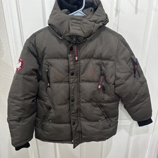 Canada Weather Gear Snow Ski Winter Jacket Hooded Boys Size Medium 10/12