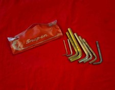 Snap-on C15A Metric Hex Key Allen Wrench Set 8 Pc w/ Case