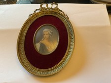 portrait miniature ancien Femme La Duchere de Saxe sur I…