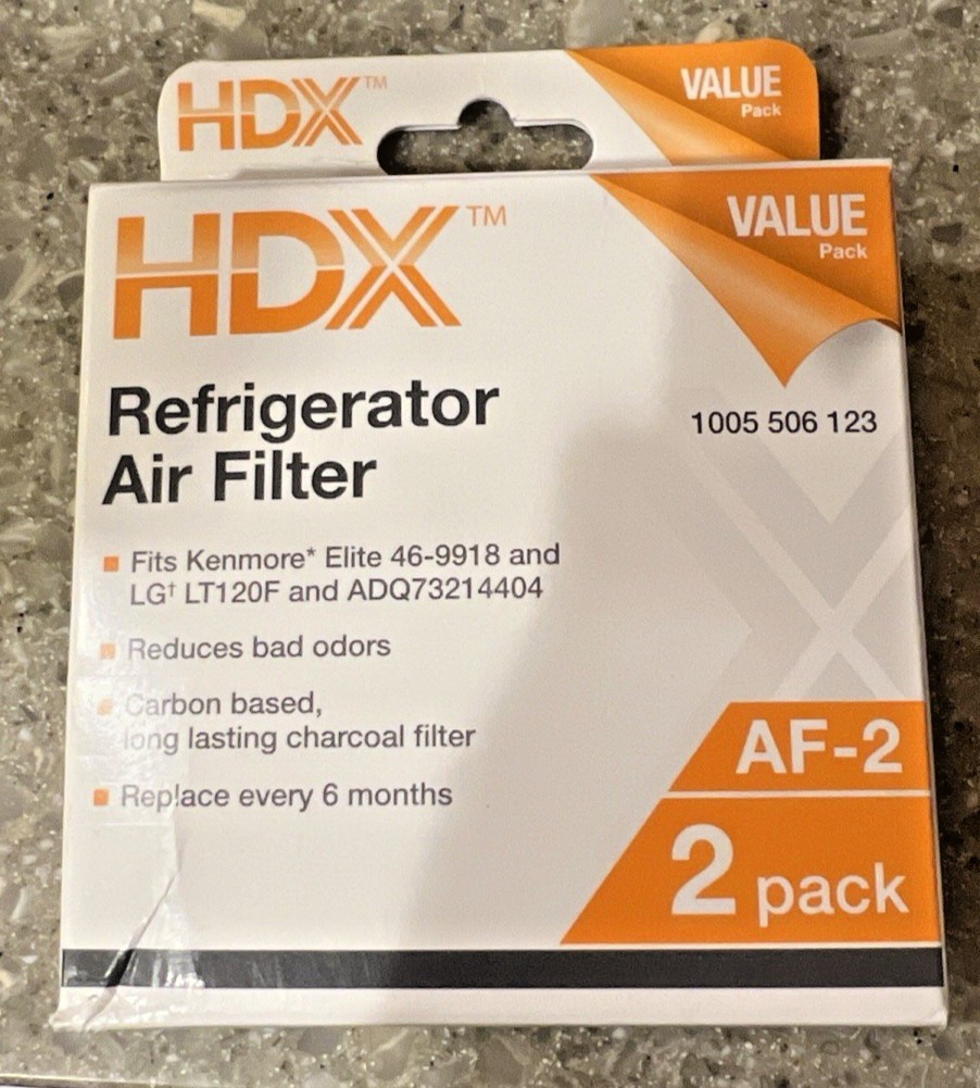 3- NEW HDX Refrigerator Air Filter AF-2   1005 506 123