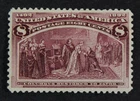 CKStamps: US Stamps Collection Scott#236 8c Columbian Mint LH OG