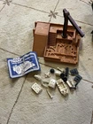 1979 STAR WARS ~ DROID FACTORY ~ INCOMPLETE ~ VINTAGE KENNER PLAYSET BLUEPRINTS