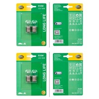 4X Hella Long Life R10W Halogen GlÜHlampe 12V 10W BA15S | 8GA 002 071-333