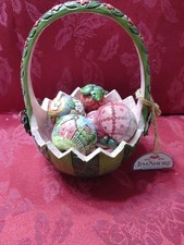 Jim Shore Heartwood Creek “Taste Of Summer’s Goodness”Watermelon Basket Figure