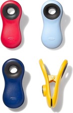 OXO Magnetic Clip, Assorted, 4 Pieces