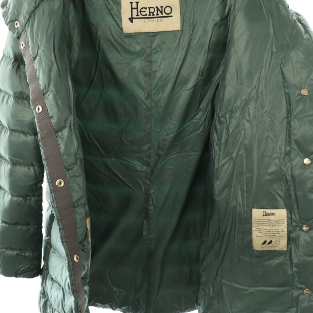 Herno Pi0505dic ICONICO Down Jacket Outer Snap Bu… - image 3