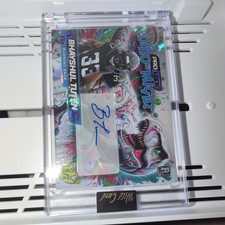 Wild Card Pro-Look Alumination DINO-MIGHT Bhayshul Tuten Autograph Rookie Card
