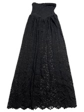 Show Me Your Mumu Diana Drop Waist Dress in Black Lovely Lace