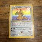 1999 POKEMON FOSSIL 1ST EDITION #4 DRAGONITE-HOLO