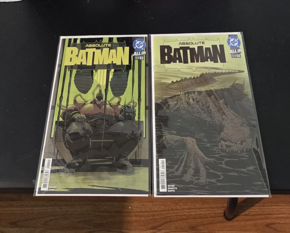 Absolute Batman #1 #2 #3 #4 #5 #6 #7 #8 #9 #10 #11 #12 All Cover A 1st Print - Image 2 of 2