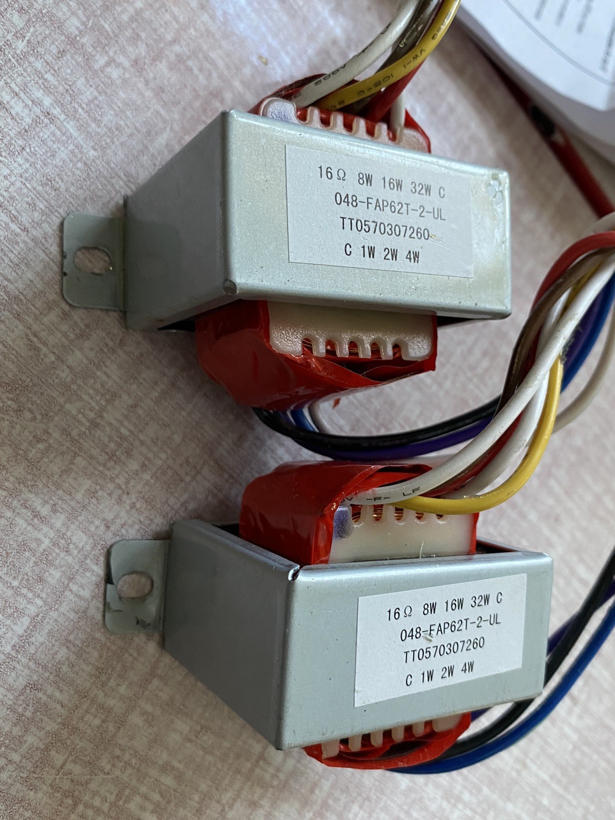 Pair Atlas Sound Speaker Output Transformers FAP-62T