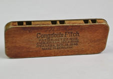 Antique Harmonica 1890 Congdon Pitch Pipe Music Instrument Tuner