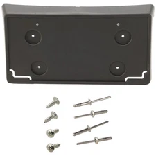 License Plate Bracket For 2015 Cadillac Escalade Front 1st Design Textured Black