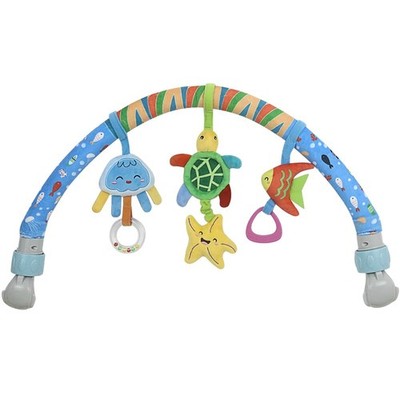 Baby Baby Bouncer Toy bar, Clip on Crib & Pram Activity Bar Toy Travel Arch B...