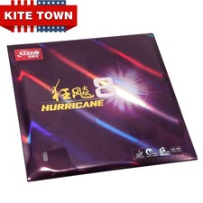 DHS Table Tennis Rubber Hurricane 8 Orange Sp...