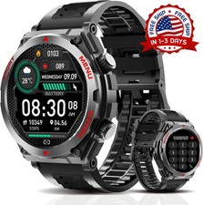 Reloj inteligente militar de 1,52 pulgadas co...