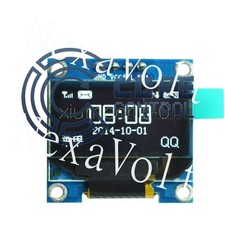 1PCS 0.96" I2C IIC Serial 128X64 White OLED LCD LED Display Module for Arduino
