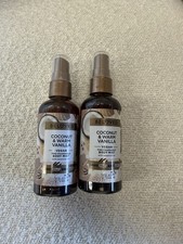 Lot of 2 Beloved Coconut  Warm Vanilla Vegan Fine Fragrance Body Mist 3 fl oz