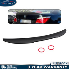 Gloss Black Psm Style Rear Trunk Spoiler For Bmw 5-series E60 525i 528i 2004-10