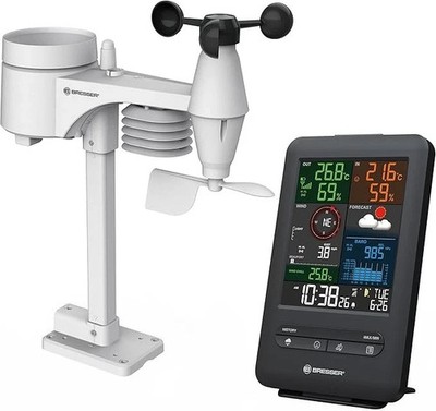 Bresser Colour Beaufort 5-in-1 Wettervorhersage-Center - Neu (7002525)