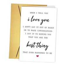 Romantic Valentines Day Card Him Her, Funny Happy Valentines Day Card Gift 5